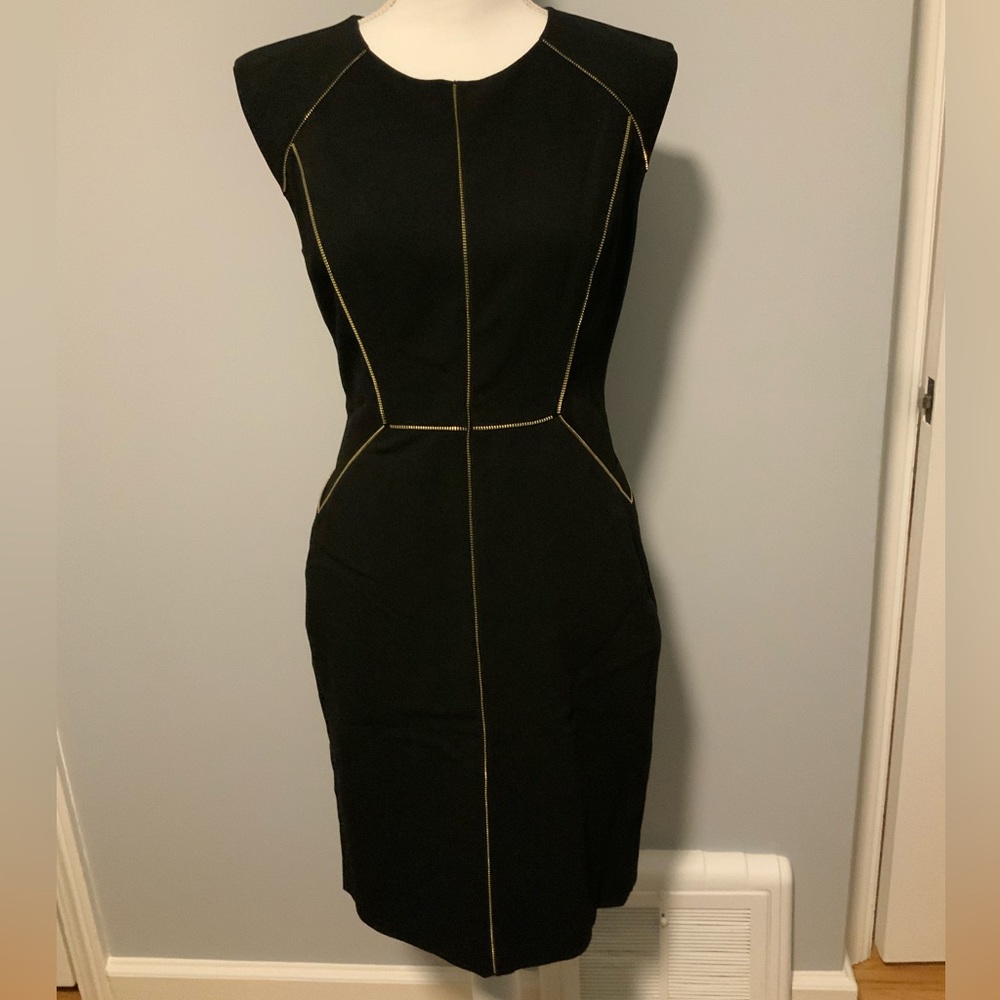 Rebecca Taylor size 6 zipper detail dress